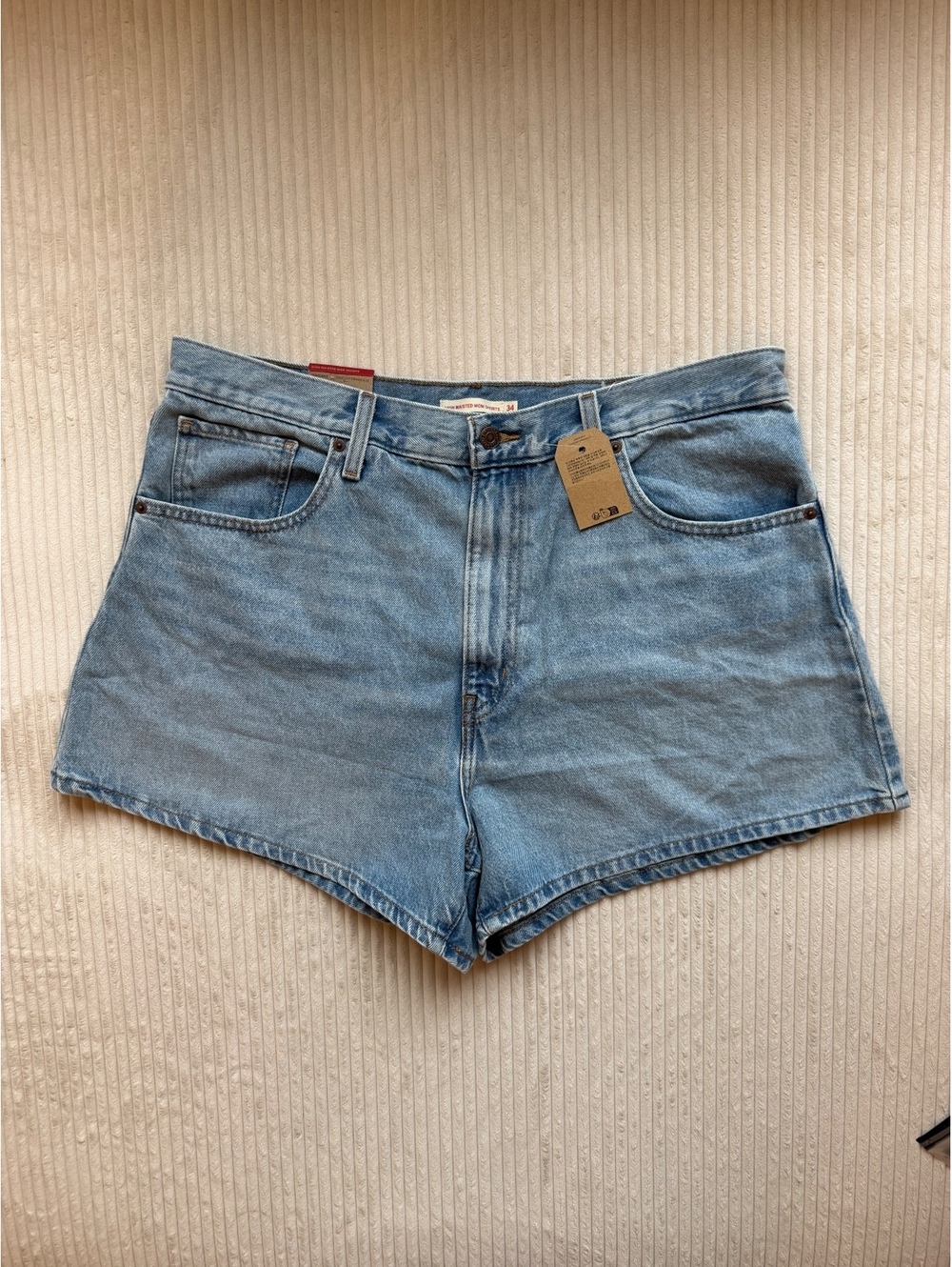 Levi’s Women’s High-Waisted Mom Shorts